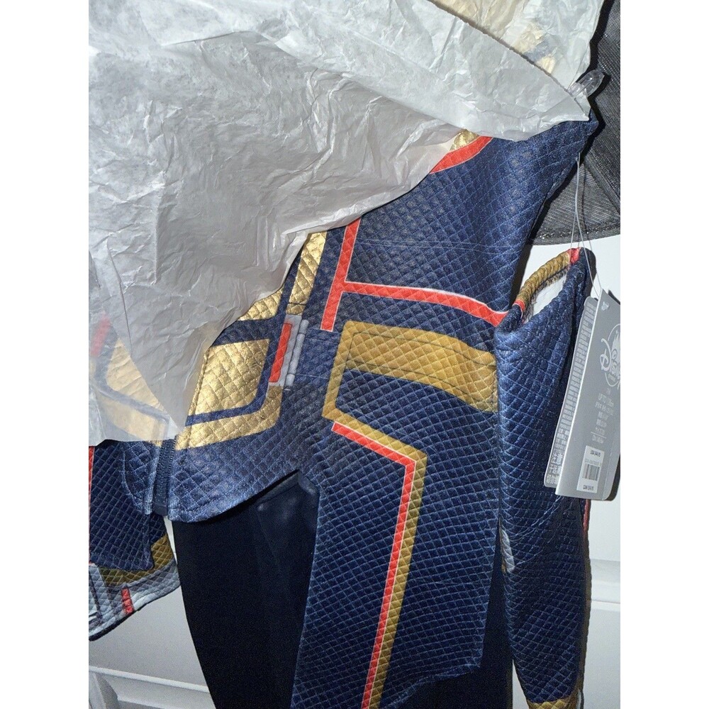 Disney Store Marvel Kids Wasp Costume Vest Wings Pants Size M 7/8 Years NEW - Picture 10 of 16